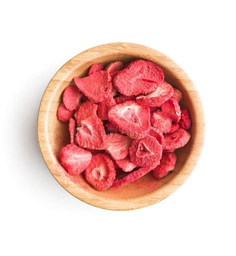 Freeze Dried Strawberry Slices Stock Image Image Of Ingredient
