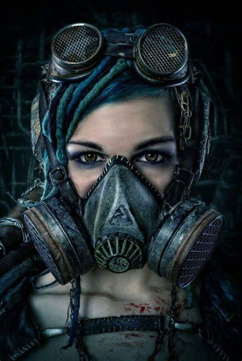 Pin By Fantasy Art And Beauty On Gassmask With Images Gas Mask Girl Gas Mask Tattoo Gas