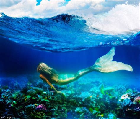 Meet The Real Life Mermaid Who Swam With Sharks At Six Months Pregnant