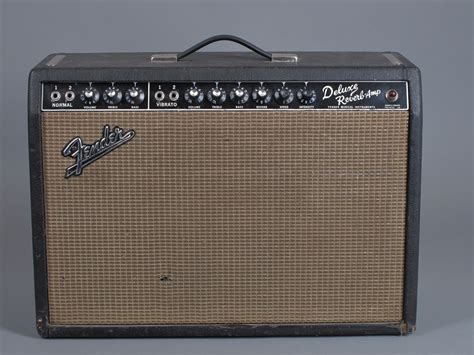 1965 Fender Deluxe Reverb Blackface 1x12 Amplifier 6l6 Conversion