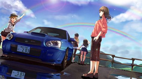 Anime Car Hd Wallpaper