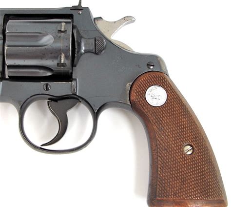 Colt Officers Model 22lr Caliber Revolver Manufactured About 1933