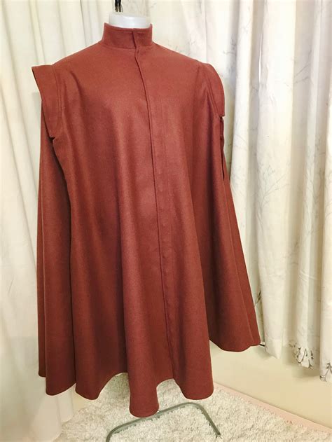 1600 S Style Long Cloak Musketeer Cape In Cinnamon Wool Etsy