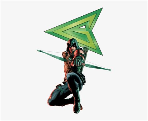 Green Arrow W Logo Dc Comics Green Arrow Symbol Transparent Png
