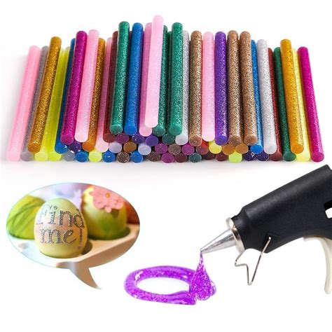60pcslot Hot Glue Gun Sticks Hot Melt Glue Sticks Mini For Diy Art