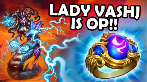 lady vashj is way too strong hearthstone battlegrounds youtube