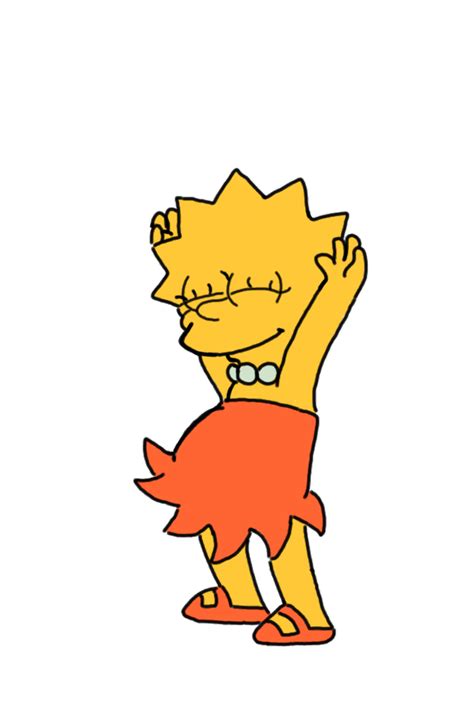 Simpsons Dancing Art Stickers Lisasimpson Freetoedit S