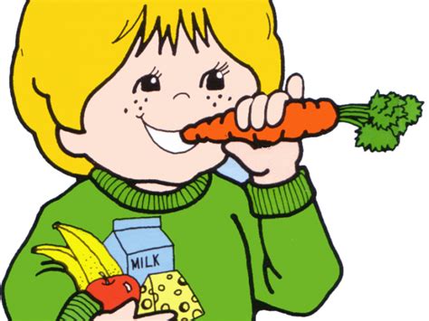 Chips Clipart Kid Snack Eat Healthy Food Cartoon Png Download