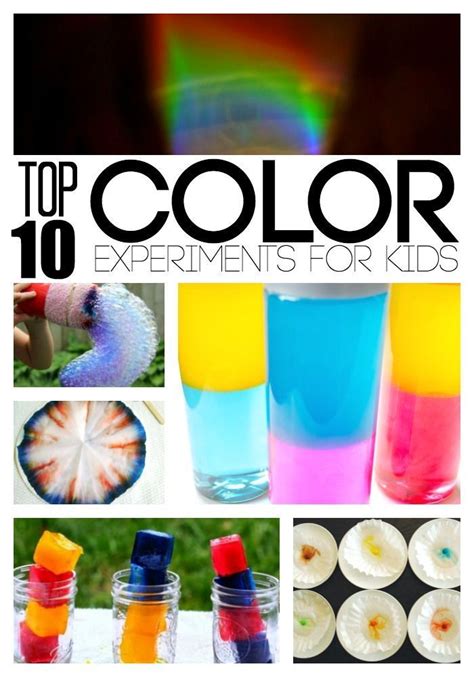 Top 10 Color Theory Experiments For Kids Colors Kid And Color Theory