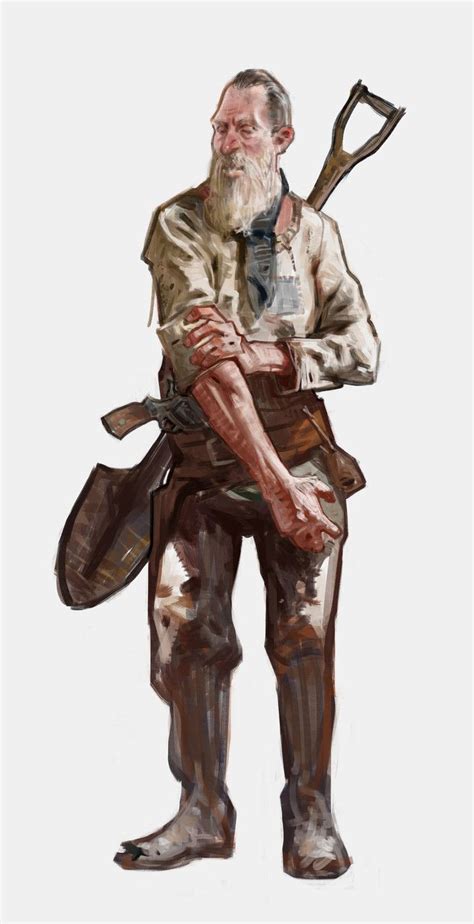 ArtStation Vlad Gheneli S Submission On Wild West Character Design