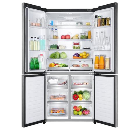 Haier quad french door refrigerator. Haier 701L Quad French Door Refrigerator (Dark Titanium ...