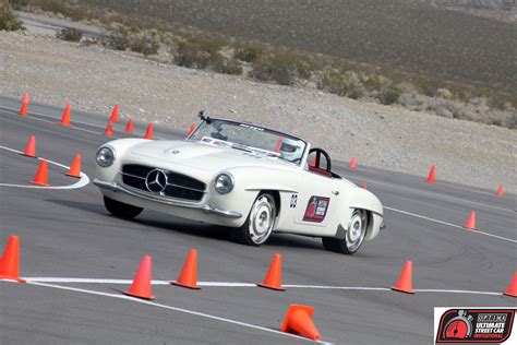 The Mercedes-Bent with flawless paint was flogged mercilessly on the