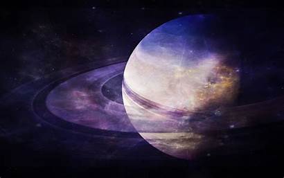 Saturn Space Planet Wallpapers Desktop Astronomy Planets