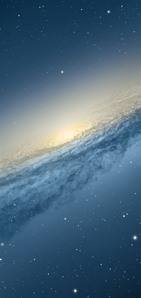 Scientific Space Planet Galaxy Stars Wallpaper 1080x2280