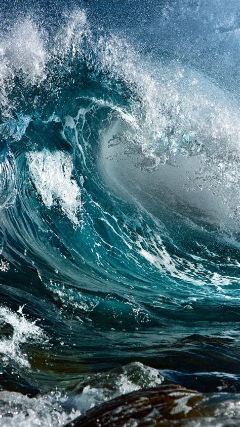 Storm Sea Waves Iphone X 876543gs Wallpaper Download