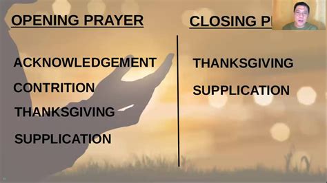 How To Do An Opening And Closing Prayer Youtube