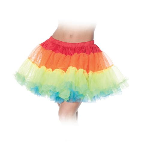 Adult Rainbow Tutu Woman Skirt 1499 The Costume Land