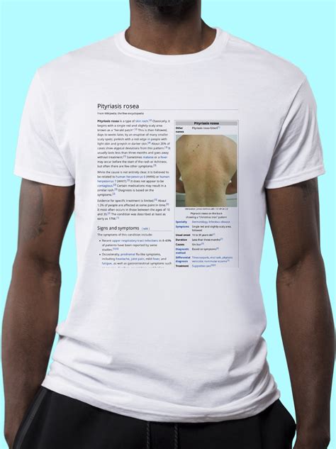 Pityriasis Rosea Wikipedia T Shirt