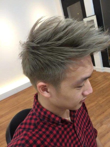 It contains both peroxide and ammonia, which is harder on your hair. Ash Grey Hair Colour (Preston)