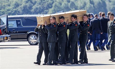 Netherlands Mourns As Bodies Of Mh17 Plane Crash Victims Are Flown Home
