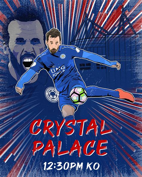 Match Day Art For Palace At Home Rlcfc