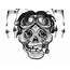 Biker Skull By Andrey Kopyrin On Dribbble