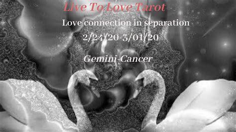 Gemini Cancer Cusp Giving Love To The Connection YouTube