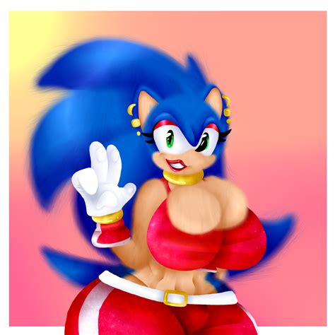 Fem Sonic By Toffee The Dingo On Deviantart