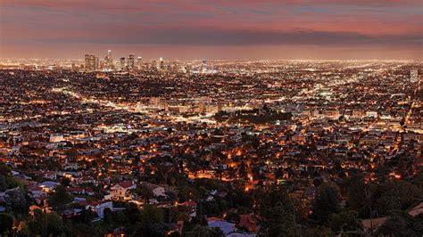 1920x1080 Los Angeles Night View From Above 1080p Laptop Full Hd