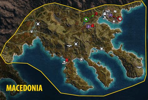 Ac Odyssey Makedonia Map Tombs Ostracons Documents Secrets
