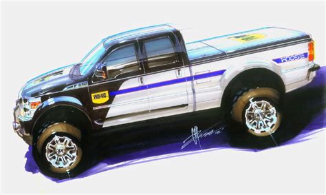 Wd 40 Teams Up With Chip Foose On Ford F 350 For Sema