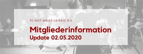 Mitgliederinformation Update 02052020 Rot Weiss Leipzigde