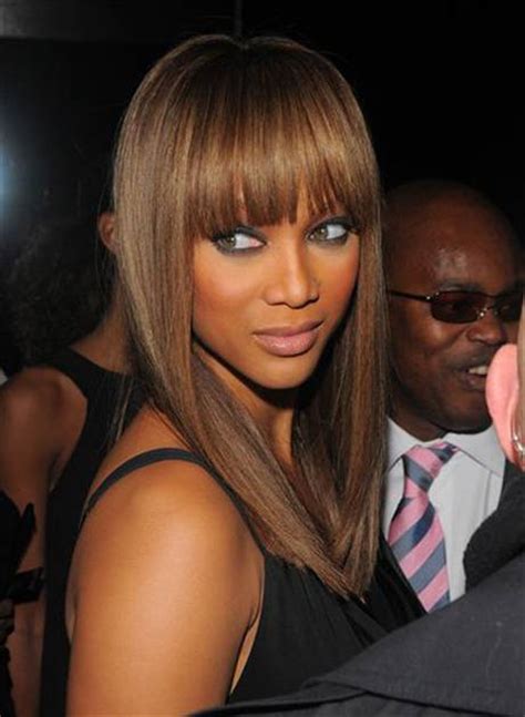 Tyra Banks Hairstyles Uk