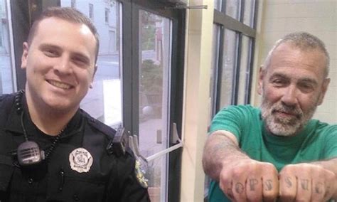 Officers Found So Much Humor In This Guys Anti Cop Tattoo They Posted