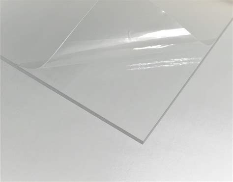 Buy Plexiglass Sheet 24x36 1 8 Inch Thick Cast Clear Acrylic Sheet 24 X 36 Thick Clear Plastic