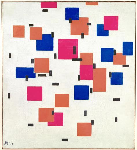 Piet Mondrian Title Composition In Color A Work Type Painting Date 1917