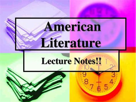 Ppt American Literature Powerpoint Presentation Free Download Id