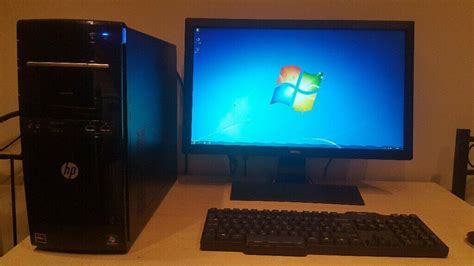 Reduced Fast Hp 64 Bit Desktop Computer Pc In Blyth