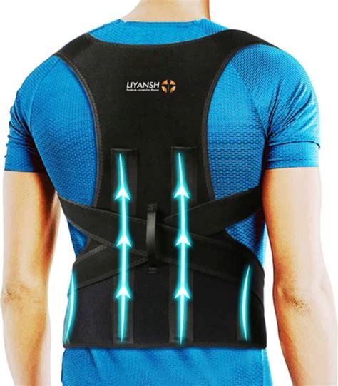Liyansh Posture Corrector Belt For Men And Women For Back Pain Back