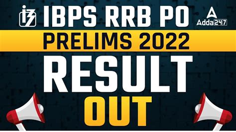 IBPS RRB PO Result 2022 For Prelims Out Know The Complete Details