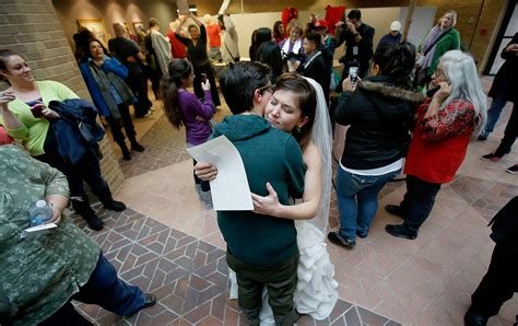 same sex newlyweds in utah can file joint state taxes u s news