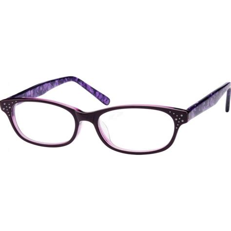 Purple Oval Glasses 10488117 Zenni Optical Eyeglasses Zenni Optical Glasses Glasses