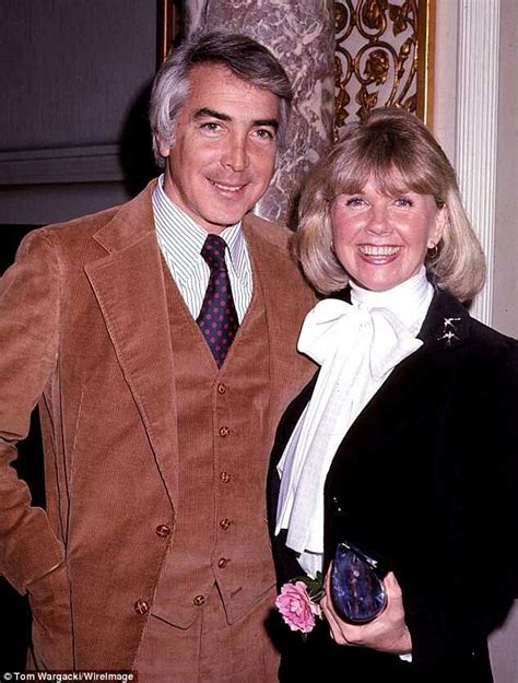 Doris Day Pictured With Her Fourth Husband Barry Comden In 1976 Golden