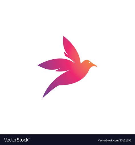 Bird Logo Royalty Free Vector Image Vectorstock