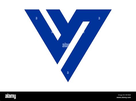 Blue V Logo Design 103066 Blogpictjpvjq5