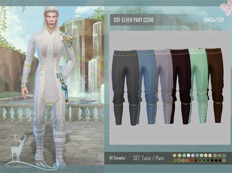 Dsf Outfit Male Elves Cisne By Dansimsfantasy At Tsr Sims 4 Updates