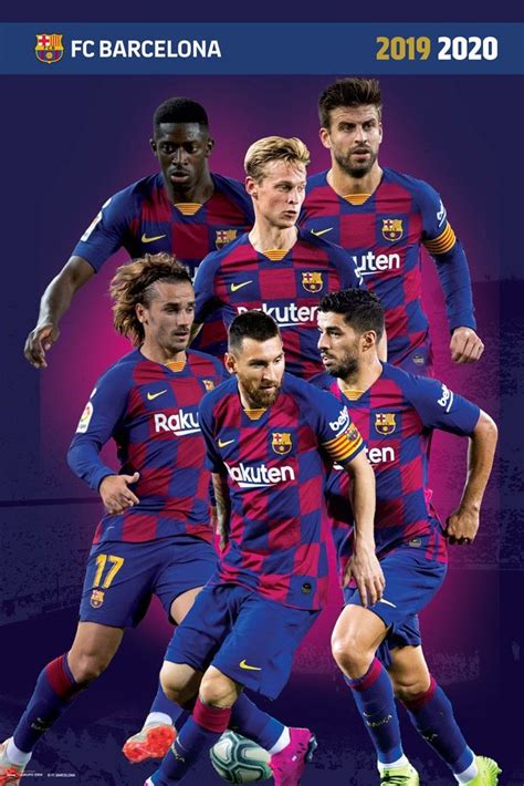 All news about the team, ticket sales, member services, supporters club services and information about barça and the club. FC Barcelona 2019/2020 Poster | Sold at Europosters