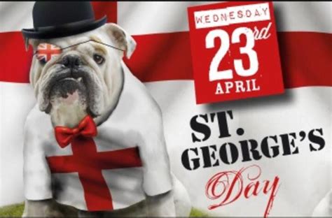 23rd april st george s day st georges day saint george happy st
