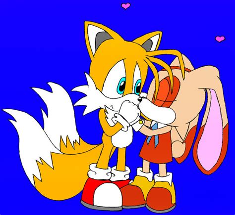sfm tails, look it's cosmo!!! C: A kiss for Tails by DarkSonic250 on DeviantArt