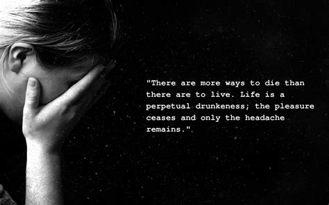 Depressing Quotes Wallpapers Wallpaper Cave
